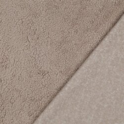 Baumwoll Teddy *Vera* - beigebraun