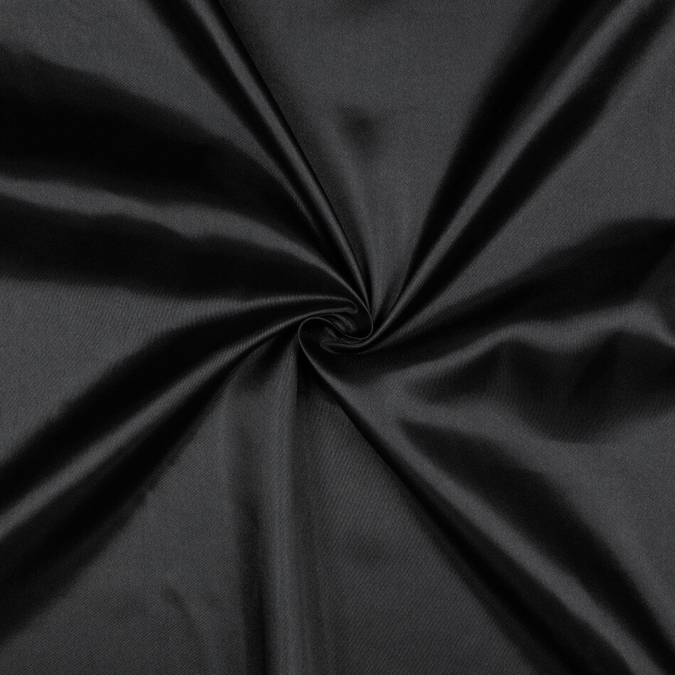 Brautsatin - schwarz