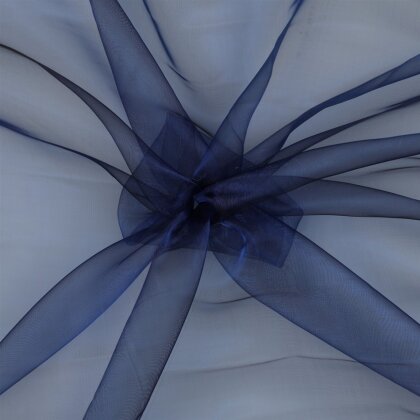 ORGANZA - kobaltblau