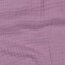Dreilagiger Baumwoll Musselin Bio~Organic - malve