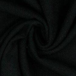 Viskose-Leinen Soft - schwarz
