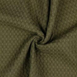 Waffelpiqué "Vera" - taupe