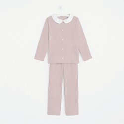 Baumwollflanell *Vera* - aubergine