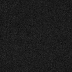 Bouclé Mantelstoff Uni *Vera* - schwarz