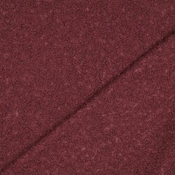 Bouclé Mantelstoff Uni *Vera* - mauve