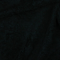 Kunstfell Kuschelteddystoff - schwarz