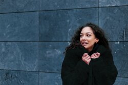 Kunstfell Kuschelteddystoff - kamel