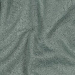 Steppstoff Jersey kleine Rauten - altgrün