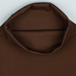 Strickbündchen Bio~Organic *Gerda* - kaffee