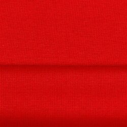 Strickbündchen Bio~Organic *Gerda* - feuerrot