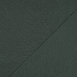 Strickbündchen Bio~Organic *Gerda* - dunkelwaldgrün