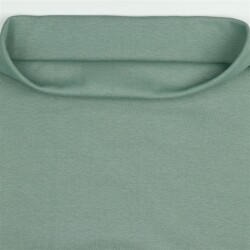 Strickbündchen Bio~Organic *Gerda* - dunkelmint