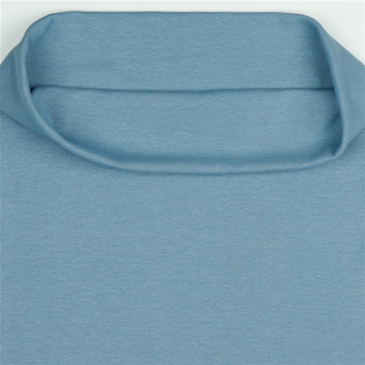 Strickbündchen Bio~Organic *Gerda* - schattenblau