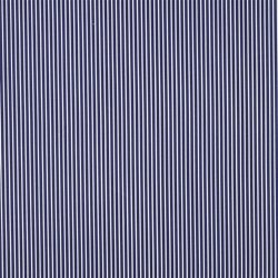 Baumwollpopeline Streifen - kobaltblau