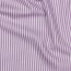Baumwollpopeline Streifen - helllila
