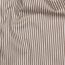 Baumwollpopeline Streifen - dunkelsand