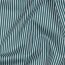Baumwollpopeline Streifen - dunkelpetrol