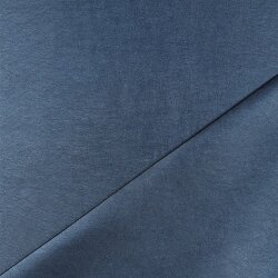 Kunstleder Metallik-Glanz - stahlblau metallic