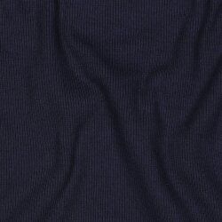 Ripp Strickbündchen Organic - dunkelblau