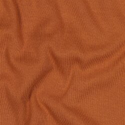 Ripp Strickbündchen Organic - steinrot