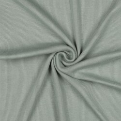 Ripp Strickbündchen Organic - altgrün