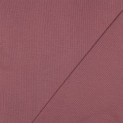 Ripp Strickbündchen Organic - altbeere