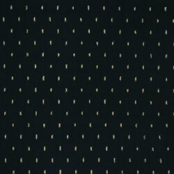 Viskose Lurex - schwarz