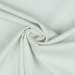 Viskose Baumwollpopeline Stretch - weiß