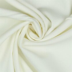 Viskose Baumwollpopeline Stretch - creme