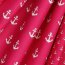 Baumwollpopeline Anker - pink