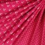 Baumwollpopeline kleine Anker - pink