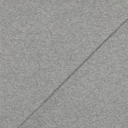 Strickbündchen *Vera* - hellgrau meliert