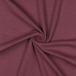 Strickbündchen *Vera* - aubergine