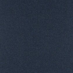 Ripp Strickbündchen - dunkelblaublau meliert