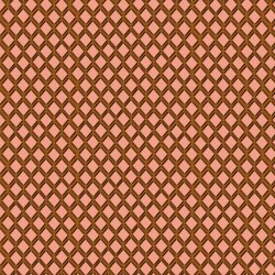 Baumwollsatin Stretch SQUARES - dunkelaprikose
