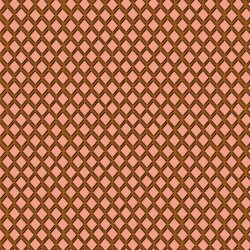 Baumwollsatin Stretch SQUARES - dunkelaprikose