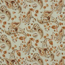 Musselin Digital Paisley - sand