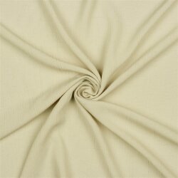 Viskose Leinen gecrasht - beige