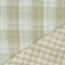 Doppelseitiger Musselin CHECKS - beige