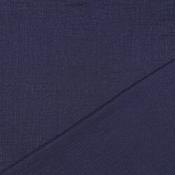 Musselin feine Glitzerpunkte - dunkelblau