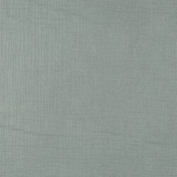 Musselin feine Glitzerpunkte - nilblau