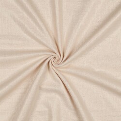 Musselin feine Glitzerpunkte - sand