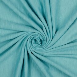 Baumwolljersey_Modal Slub - cyanblau