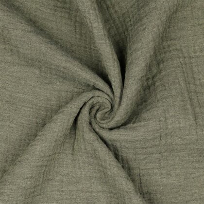 Musselin *Vera* - taupe Melange