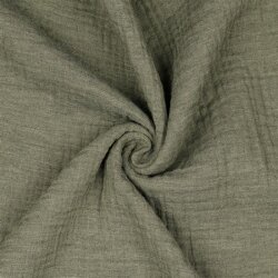 Musselin *Vera* - taupe Melange