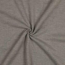 Musselin *Vera* - taupe Meliert