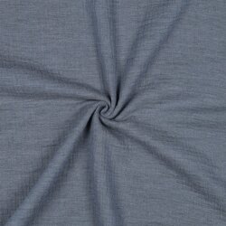 Musselin *Vera* - Jeans Melange