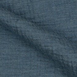 Musselin *Vera* - Jeans Melange