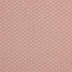 Jacquard Jersey Lurex Wellen - rosa