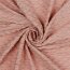 Jacquard Jersey Lurex Wellen - rosa